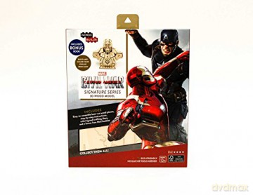 IncrediBuilds: Marvel's Captain America: Civil War: Iron Man Signature Series 3D Wood Model - Insight Editions [KSIĄŻKA]