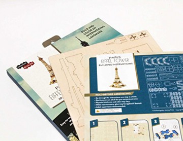 IncrediBuilds: Paris: Eiffel Tower 3D Wood Model - Insight Editions [KSIĄŻKA]