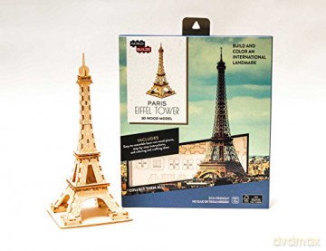 IncrediBuilds: Paris: Eiffel Tower 3D Wood Model - Insight Editions [KSIĄŻKA]