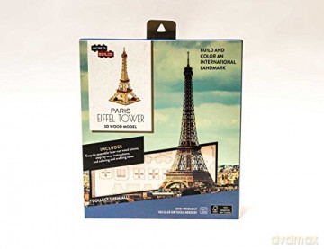 IncrediBuilds: Paris: Eiffel Tower 3D Wood Model - Insight Editions [KSIĄŻKA]
