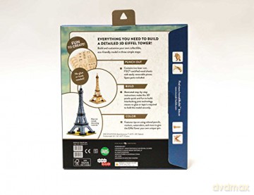 IncrediBuilds: Paris: Eiffel Tower 3D Wood Model - Insight Editions [KSIĄŻKA]