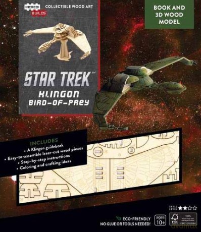 Incredibuilds: Star Trek: Klingon Bird-of-Prey - Incredibuilds [KSIĄŻKA]