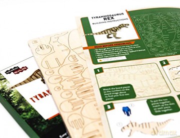 IncrediBuilds: Tyrannosaurus Rex 3D Wood Model - Insight Editions [KSIĄŻKA]