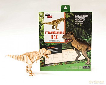 IncrediBuilds: Tyrannosaurus Rex 3D Wood Model - Insight Editions [KSIĄŻKA]