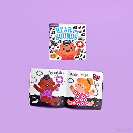 Indestructibles: Hear the Sounds (High Color High Contrast): Chew Proof E Rip Proof E Nontoxic E 100% Washable (Book for Babies, Newborn Books, Safe to Chew) - Amy Pixton [KSIĄŻKA]