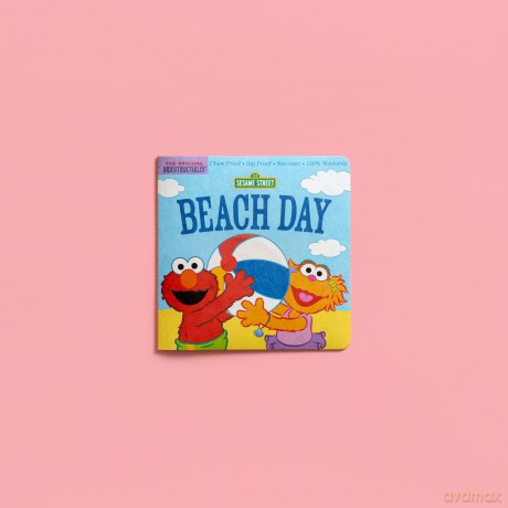 Indestructibles: Sesame Street: Beach Day: Chew Proof E Rip Proof E Nontoxic E 100% Washable (Book for Babies, Newborn Books, Safe to Chew) - Sesame Street [KSIĄŻKA]