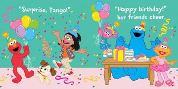 Indestructibles: Sesame Street: Elmo Says Surprise!: Chew Proof E Rip Proof E Nontoxic E 100% Washable (Book for Babies, Newborn Books, Safe to Chew) - Sesame Street [KSIĄŻKA]