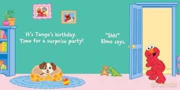 Indestructibles: Sesame Street: Elmo Says Surprise!: Chew Proof E Rip Proof E Nontoxic E 100% Washable (Book for Babies, Newborn Books, Safe to Chew) - Sesame Street [KSIĄŻKA]