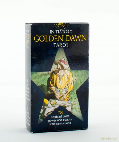 Initiatory Tarot of the Golden Dawn: 78 Full Colour Tarot Cards and Instructions - Giordano Berti [KSIĄŻKA]