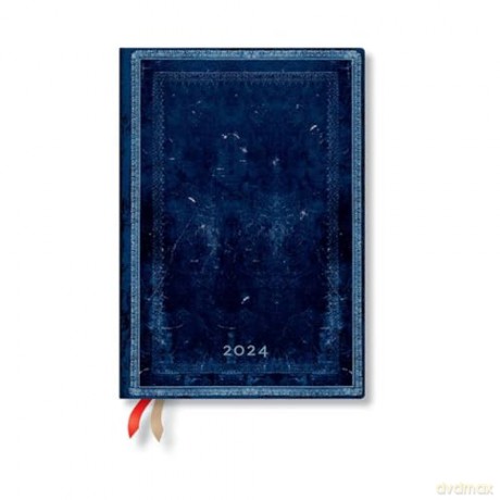 Inkblot (Old Leather Collection) Midi 12-month Dayplanner 2024 - Paperblanks [KALENDARZ]