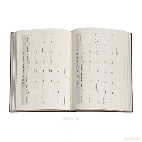 Inkblot (Old Leather Collection) Midi 12-month Dayplanner 2024 - Paperblanks [KALENDARZ]