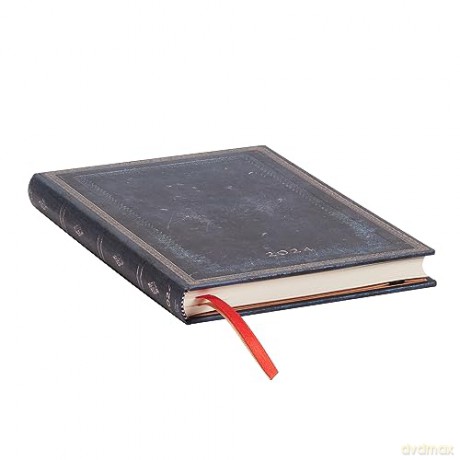 Inkblot (Old Leather Collection) Midi 12-month Dayplanner 2024 - Paperblanks [KALENDARZ]