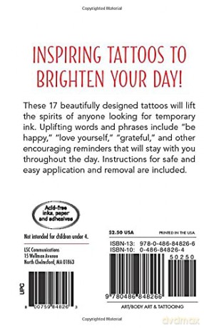 INKspirations: 17 Temporary Tattoo Designs (Dover Tattoos) - Kayleigh Zackiewicz [KSIĄŻKA]