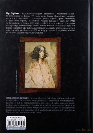 Mój Pamiętnik Potoczny Tw - Olga Lipińska [KSIĄŻKA]