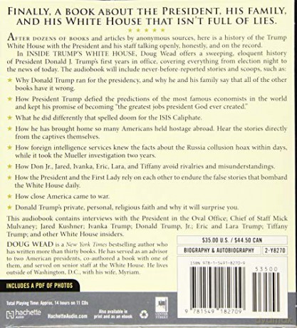 Inside Trump's White House: The Real Story of His Presidency - Doug Wead [KSIĄŻKA]