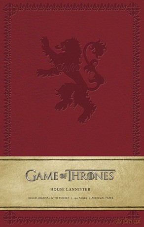 Insights 9781608873746 House Lannister 21Cm Notebook - Insight Editions [KSIĄŻKA]