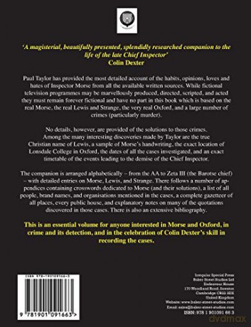 Inspector Morse: A Literary Companion - Paul Taylor [KSIĄŻKA]