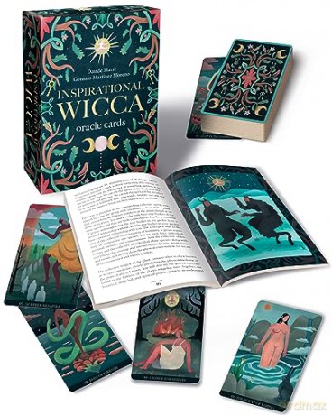 Inspirational Wicca Oracle Cards - Davide Marre [KSIĄŻKA]