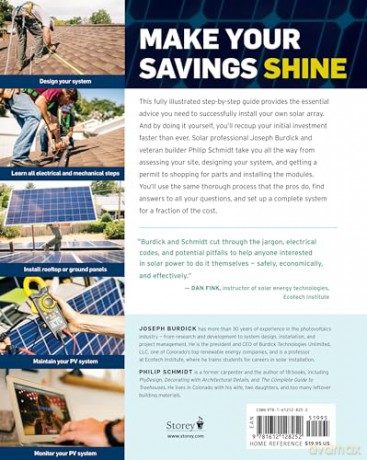 Install Your Own Solar Panels: Designing and Installing a Photovoltaic System to Power Your Home - Joe Burdick [KSIĄŻKA]