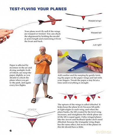 Instant Paper Airplanes for Kids: Pop-out Airplanes You Tape Together and Fly in Seconds! - Andrew Dewar [KSIĄŻKA]