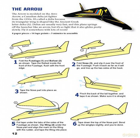 Instant Paper Airplanes for Kids: Pop-out Airplanes You Tape Together and Fly in Seconds! - Andrew Dewar [KSIĄŻKA]