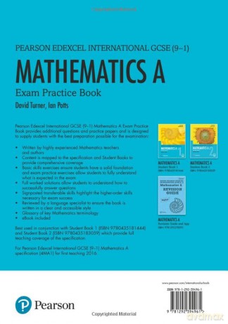 International GCSE (9-1) Mathematics A Exam Practice Book - D A Turner [KSIĄŻKA]
