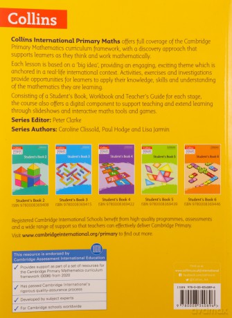 International Primary Maths Student's Book: Stage 1 (Collins International Primary Maths) - Lisa Jarmin [KSIĄŻKA]