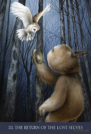 Into the Lonely Woods Oracle: Blessings and Messages for Times of Solitude and Isolation - 45 colour cards and 104-page guidebook set - Lucy Cavendish [KSIĄŻKA]