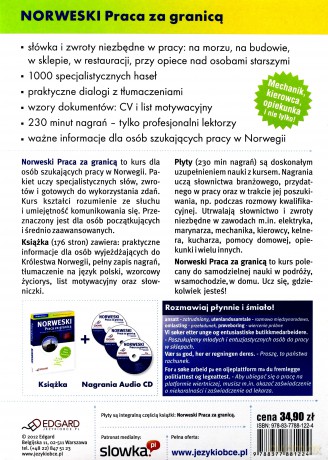Norweski Praca Za Granicą A2-B2 Dla Początkujących I Średnio Zaawansowanych Tw [KSIĄŻKA]