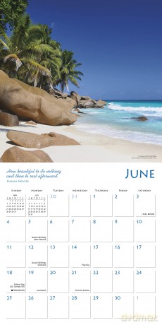 Islands in the Sun 2023 16-Month (WALL 16 MONTH) [KALENDARZ]