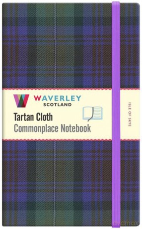 Isle of Skye Tartan: Waverley Scotland Large Tartan Cloth Commonplace Notebook: 37 (Waverley Scotland Tartan Cloth Commonplace Notebooks) - Ron Grosset [KSIĄŻKA]