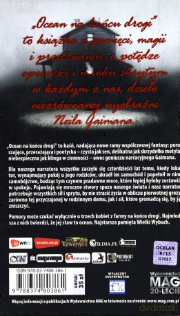 Ocean Na Końcu Drogi Tw - Neil Gaiman [KSIĄŻKA]