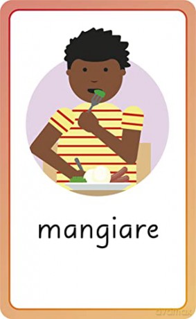 Italian for Everyone Junior First Words Flash Cards - Dk [KSIĄŻKA]
