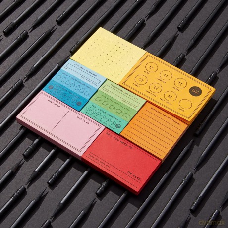 I've Got A Few Notes Tear-off Notepad Set - Brass Monkey [KSIĄŻKA]