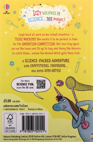 Izzy the Inventor and the Teeny Tiny Ogres - Zanna Davidson [KSIĄŻKA]