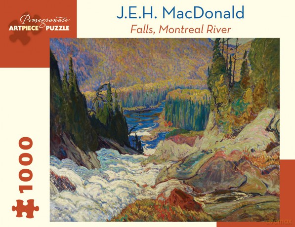 J.E.H. Macdonald: Falls, Montreal River 1000-Piece Jigsaw Puzzle - J E H MacDonald [KSIĄŻKA]