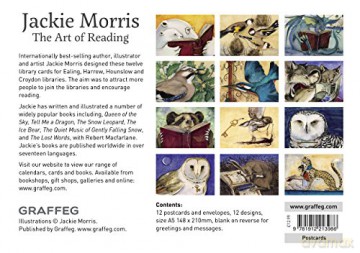 Jackie Morris Art of Reading Postcard Pack - n/a [KSIĄŻKA]