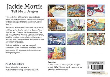 Jackie Morris Tell Me a Dragon Postcard Pack - n/a [KSIĄŻKA]