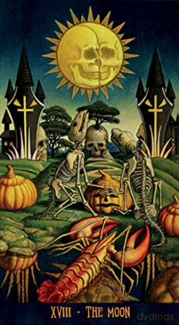 Jack-O'-Lantern Tarot: 78 full colour tarot cards and instructions - Guiliano Costa [KSIĄŻKA]