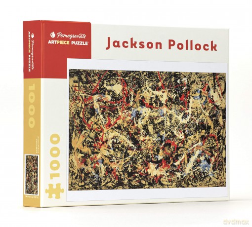 Jackson Pollock Convergence 1000 Piece Jigsaw Puzzle: 1,000 Piece Puzzle - Ronni Madrid [PUZZLE]