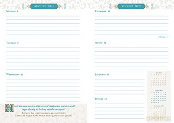 Jane Austen 2023 Engagement Calendar - Union Square [KSIĄŻKA]