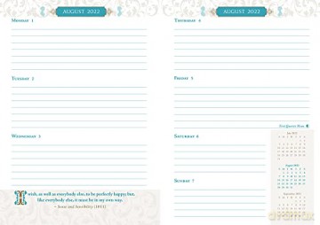 Jane Austen 2023 Engagement Calendar - Union Square [KSIĄŻKA]