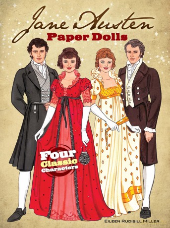 Jane Austen Paper Dolls: Four Classic Characters - Eileen Miller [KSIĄŻKA]