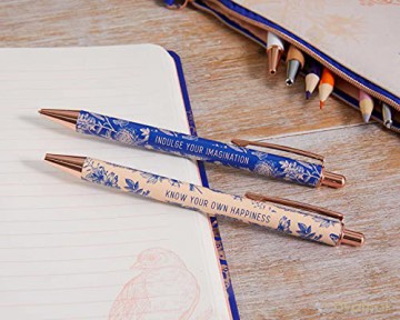 Jane Austen: Floral Pencil and Pen Set - Insight Editions [KSIĄŻKA]