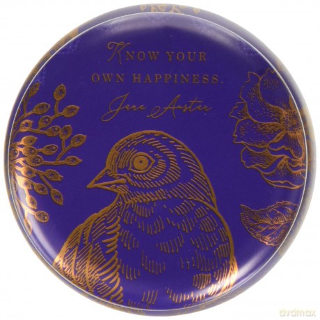 Jane Austen: Know Your Own Happiness Scented Tin Candle (3oz) - Insight Editions [KSIĄŻKA]