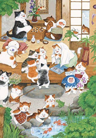 Japanese Cats Note Cards: 12 Blank Note Cards and Envelopes - Tuttle Editors [KSIĄŻKA]