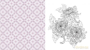 Japanese Folk Art Coloring Book: Beautiful and Elegant Designs to Inspire Creativity - Editors of Chartwell Books [KSIĄŻKA]