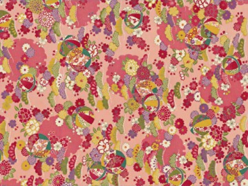 Japanese Kimono Gift Wrapping Papers: 18 x 24 inch (45 x 61 cm) Wrapping Paper [KSIĄŻKA]