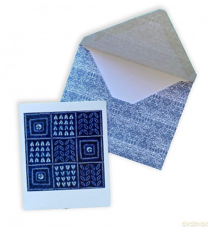 Japanese Shibori, 16 Note Cards: 16 Different Blank Cards with 17 Patterned Envelopes: 16 Different Blank Cards with 17 Patterned Envelopes in a Keepsake Box! [KSIĄŻKA]