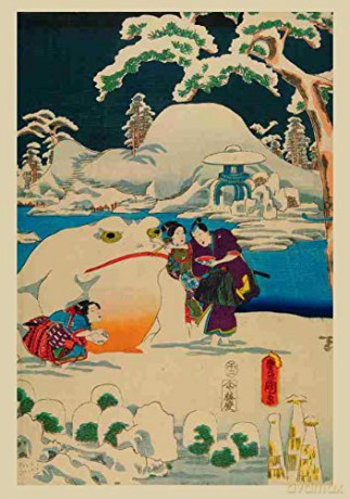Japanese Wood Blocks (ukiyo-e): 100 Postcards - V&A [KALENDARZ]